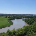 view overlooking the river Avon from Shirehampton golf course