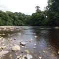 Looking towards Cotherstone Crag River Tees view