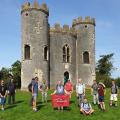 Blaise Castle folly - flag picture