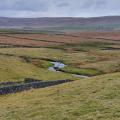 Remote upland scene in Yorkshire Dales