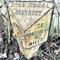 Dore Rural District Mile Marker