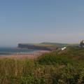 Huntcliff and Saltburn Pier from the north