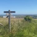 Signpost on the South Downs Way 