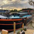 Ridiculously large house barge