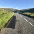 Gleneagles climb up through the Ochils