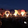 Night Glow at the Bristol Balloon Fiesta