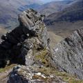 Pinnacles on the Forcan Ridge