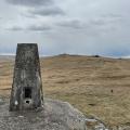 OS trig point on Dartmoor