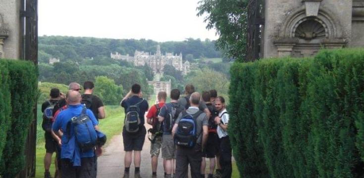 Group at Belvoir Castle