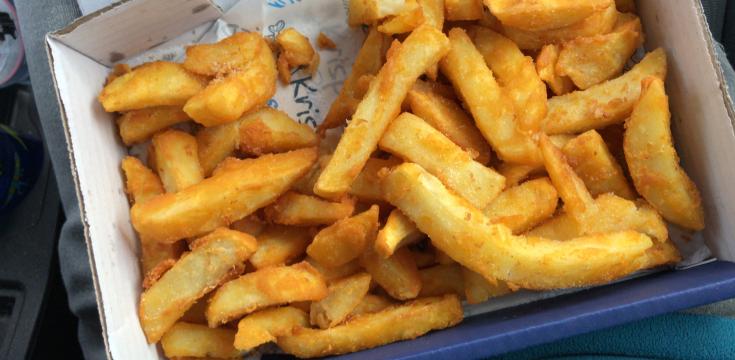 Battered chips that I’ve previously consumed!