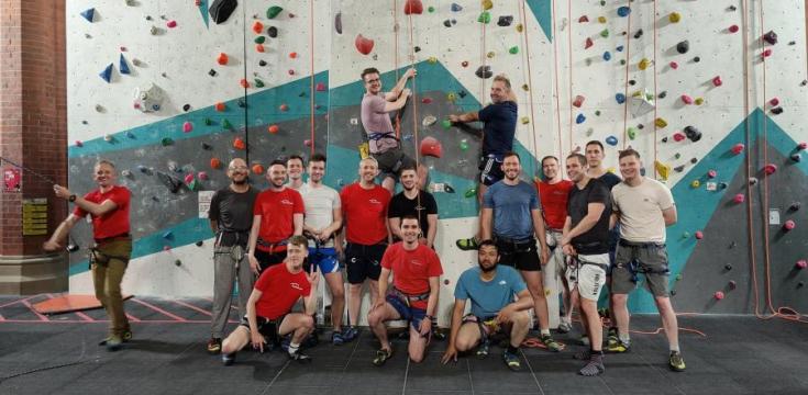 OutdoorLads Manchester Indoor Climbing