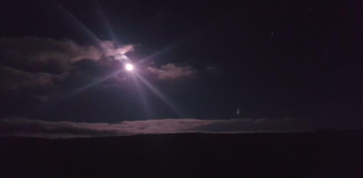 Full moon over Lancaster