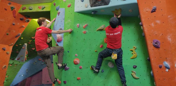 Dan & Kev Boulder 1