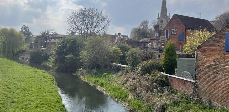 The river in Buckingham