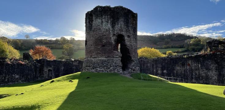 Skenfrith Castle Keep