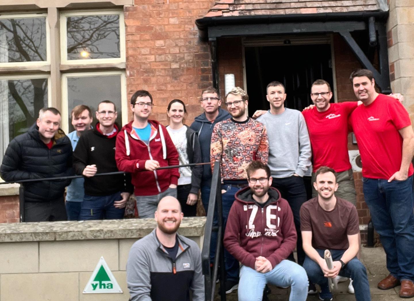 Board Members outside YHA
