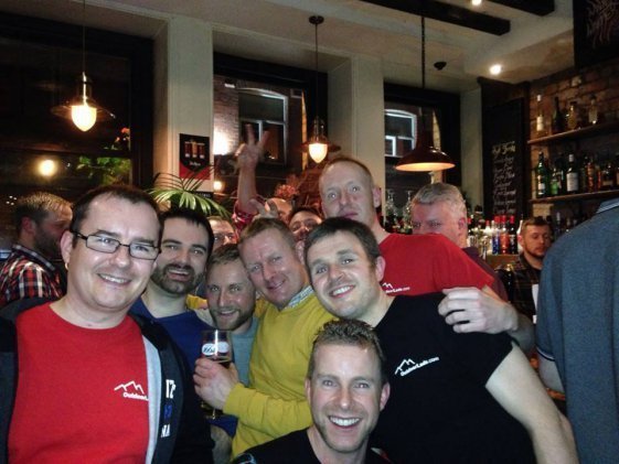 OutdoorLads Socials - this one is in a pub